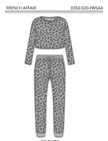 FRENCH AFFAIR 2PC LONG SLEEVE PJ, $3.50 EACH