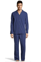 HANES MEN WOVEN SOLID  PLUS SIZE PAJAMAS SET,$6.00 A SET