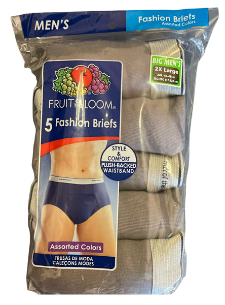 FRUIT OF THE LOOM PLUS IIZE MEN BRIEFS $6.00 EACH