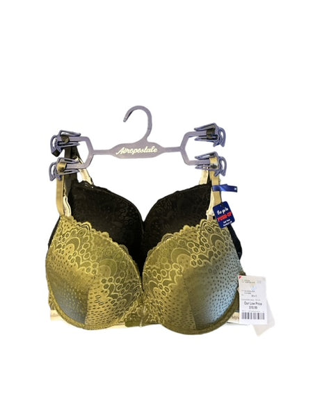 AEROPASTALE 2 PACK LADIES PUSH UP BRA, $4.00 EACH