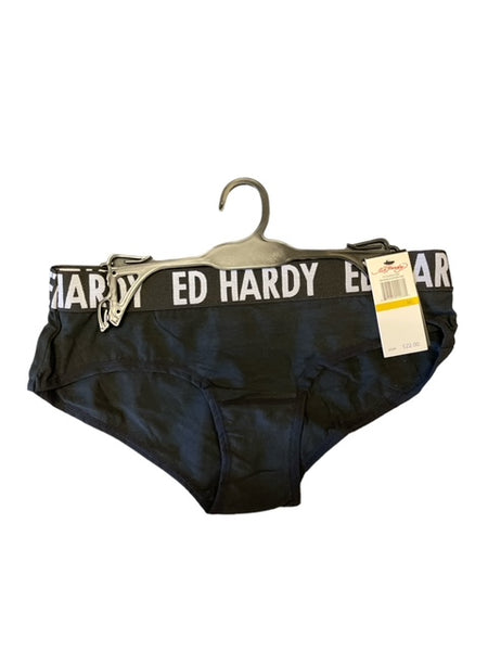 ED HARDY WOMEN BLACK UNDERWEAR, $1.00