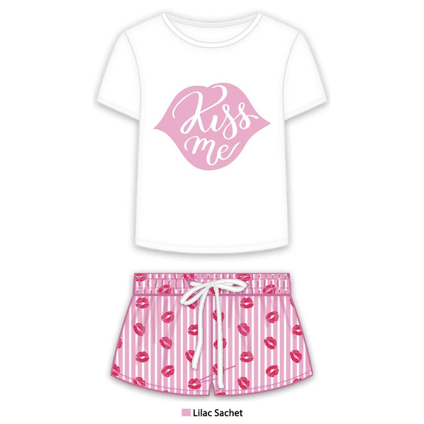 FRENCH AFFAIR 2 PC KISS ME PJ SHORT SET , $3.50 EACH