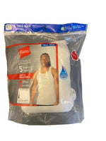 HANES 5 PACK MEN WHITE A-SHIRT,$ 6.50 A PACK