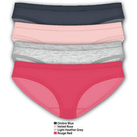 ICY HOT 4 PACK LADIES SEAMLESS  UNDERWEAR,$3.50 A PACK