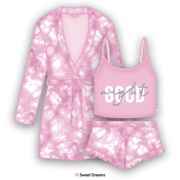 FRENCH AFFAIR 3PC SLEEP WEAR SET ,$5.00