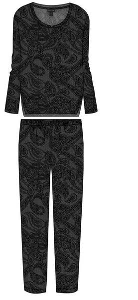 TAHARI 2PC LONG SLEEVE PJ SET, $5.00