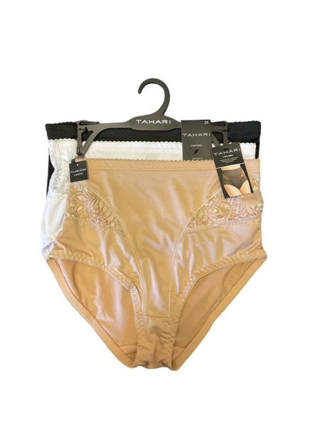 TAHARI 3PK LIGHT CONTROL PANTY, $4.00 EACH