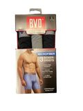 3 PACK  BVD 1ST Q MEN BOXER BRIEFS,4 WAY STRETCH ,$6.50 A PACK