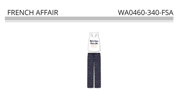 FRENCH AFFAIR  WOMEN 2PC SLEEP WEAR SET, $4.00