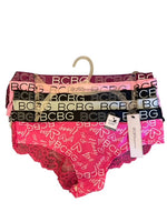 BCBG 5 PACK LADIES UNDERWEAR, $5.00 EACH