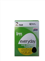 Leggs Womens Everyday 2-Pack Semi-Opaque Tights , $ 1.50  PACK