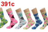 3 PACK LADIES COMPUTER CREW SOCKS, $1.20 A PACK