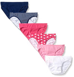 6 PACK FRUIT OF THE LOOM GIRLS BREATHABLE BIKINI, $3.50 A PACK