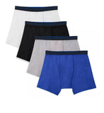 FRUIT OF THE LOOM 4 PACK 1ST Q BOYS BOXER BRIEFS , $4.50 A PACK