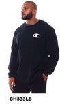 1ST Q BIG SIZE CHAMPION MEN LONG SLEEVE CRE, $6.00 A PC