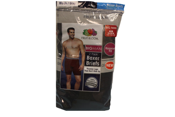 Fruit of the loom boxer best sale briefs 4xb