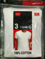 3 PACK AMERICAN FIT MEN WHITE CREW NECK $ 4.50 A PACK