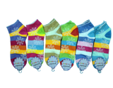 3 PACK LADIES COMPUTER ANKLE SOCKS, $1.00 A PACK