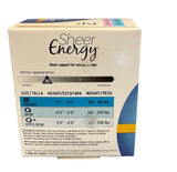 2 Pairs Sheer Energy Control Top Leg Pantyhose, $2.00 (A PACK OF 2)