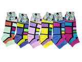 3 PACK LADIES COMPUTER ANKLE SOCKS, $1.00 A PACK