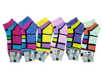 3 PACK LADIES COMPUTER ANKLE SOCKS, $1.00 A PACK