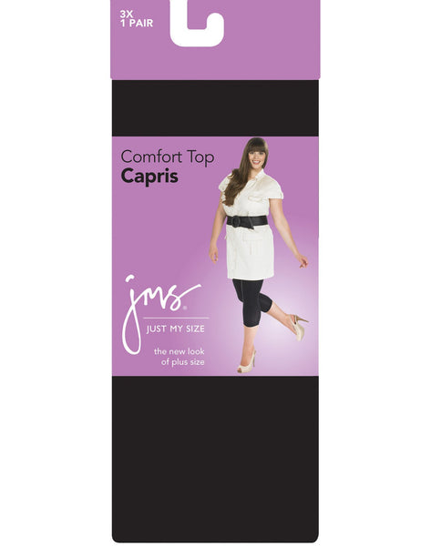 JMS Comfort Top Capri Black Size 4X,$1.00 A PACK