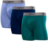 3 PACK  BVD 1ST Q MEN BOXER BRIEFS,4 WAY STRETCH ,$6.50 A PACK